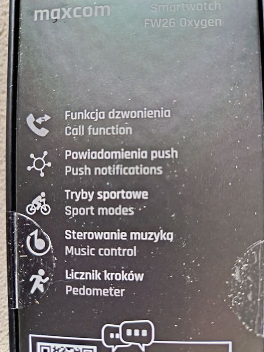 Maxcom Oxygen nowy smartwatch