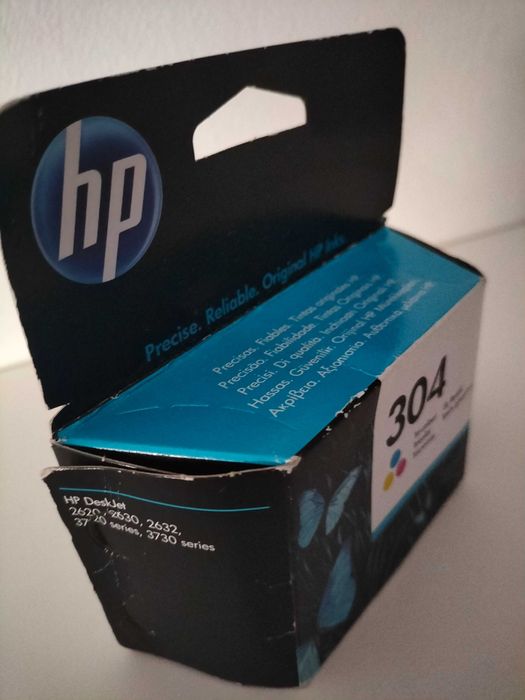 Tinteiro HP 304 tri color Novo