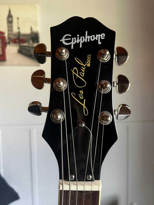 Guitarra para Criança Epiphone Power Player Les Paul Ice Blue