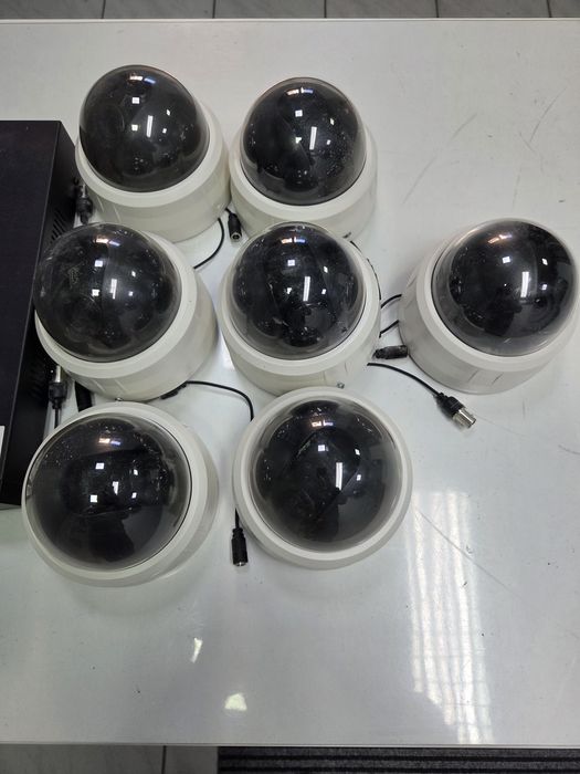 Zestaw do monitoringu monitoring wideorejestrator kamery cctv GANZ