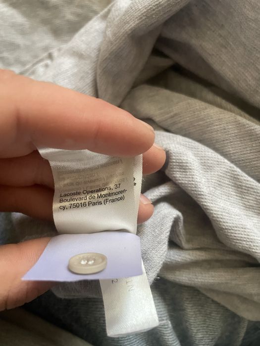 Поло lacoste на лампасах
