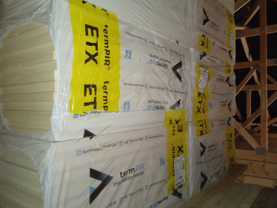 Płyta Izolacyjna TermPIR ETX w rozm. 100/120x1200x600 mm Jelenia Góra ...