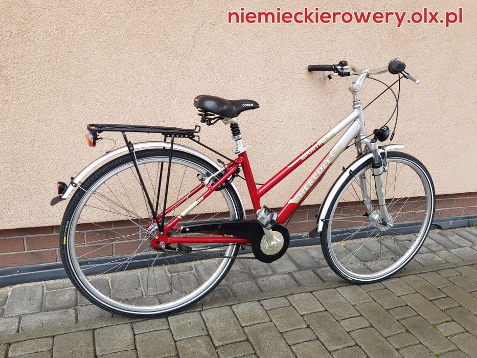 Rower damski miejski HERCULES koła 28 SHIMANO NEXUS aluminium WYSYŁKA