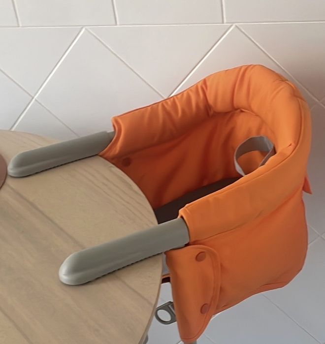 Cadeira de mesa dobrável | laranja | ate 15kg