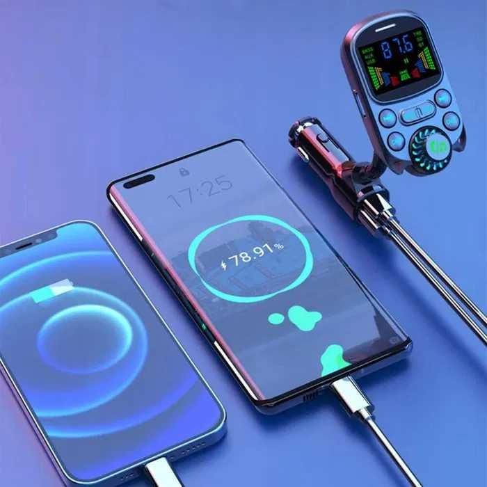 Transmiter Samochodowy Bluetooth AUX BC86