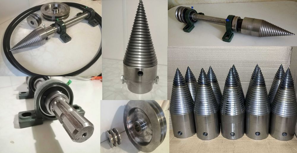 Набір для конусного дровоколу, під ВОМ, дровоколи конусні(права, ліва)