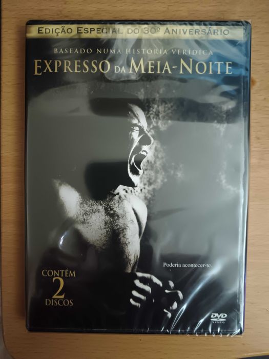filme dvd original - o expresso da meia noite - selado