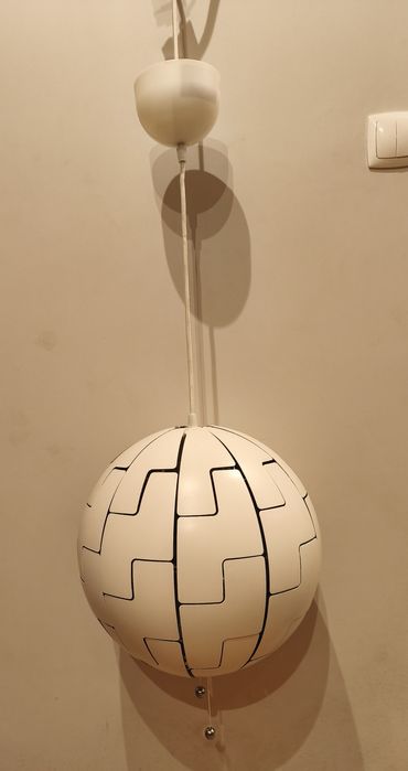 Lampa wisząca IKEA PS 2014 jak Gwiazda Śmierci Star Wars