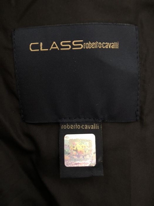 Kurtka ROBERTO CAVALLI CLASS nowa M czarna