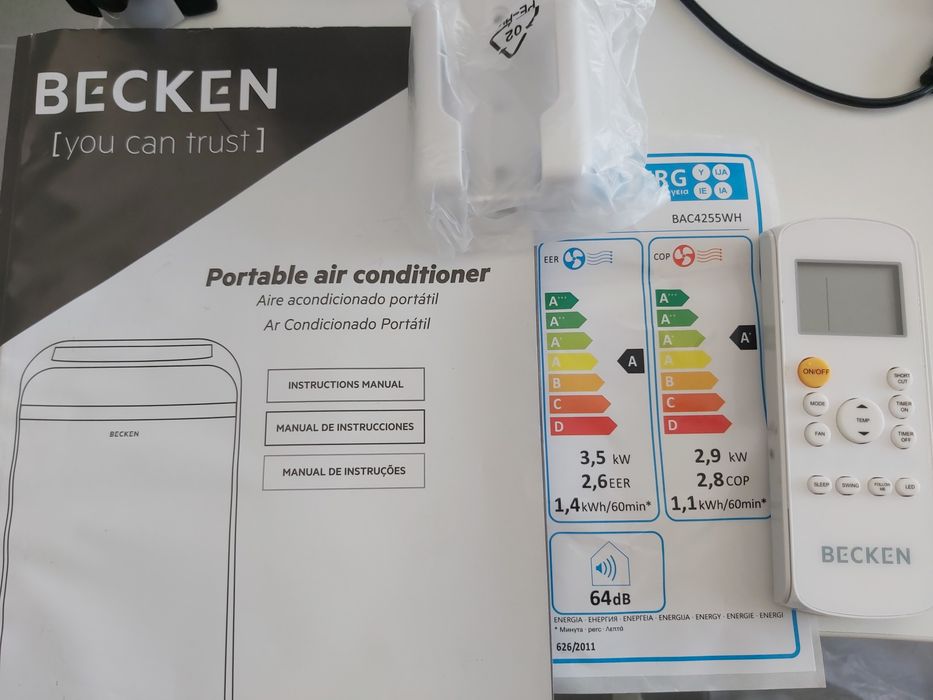 AC portátil 12.000 btu