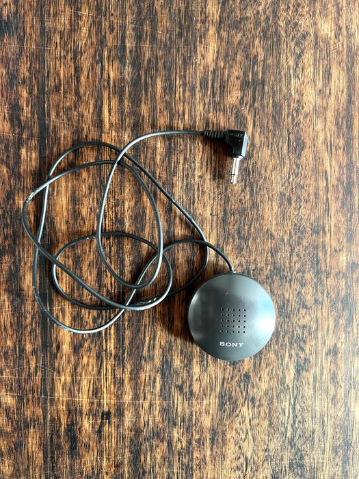Microfone Sony ECM-F8 Electret Condenser Mic