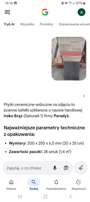 Płytki ceramiczne gres
