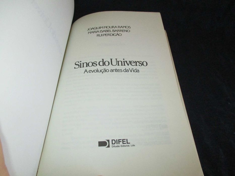 Livro Sinos do Universo A Evolução antes da Vida