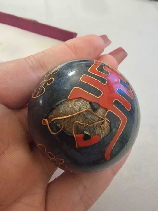 Bolas de Meditação Chinesa c/ Caixa de Pano