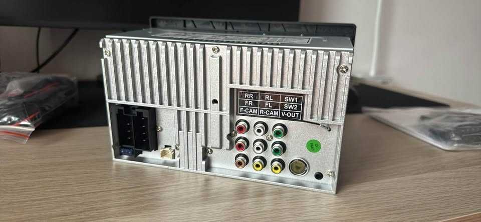 Rádio carro 2DIN 7’’ Touch P.L.Z MP-902W + Câmara traseira (novo)