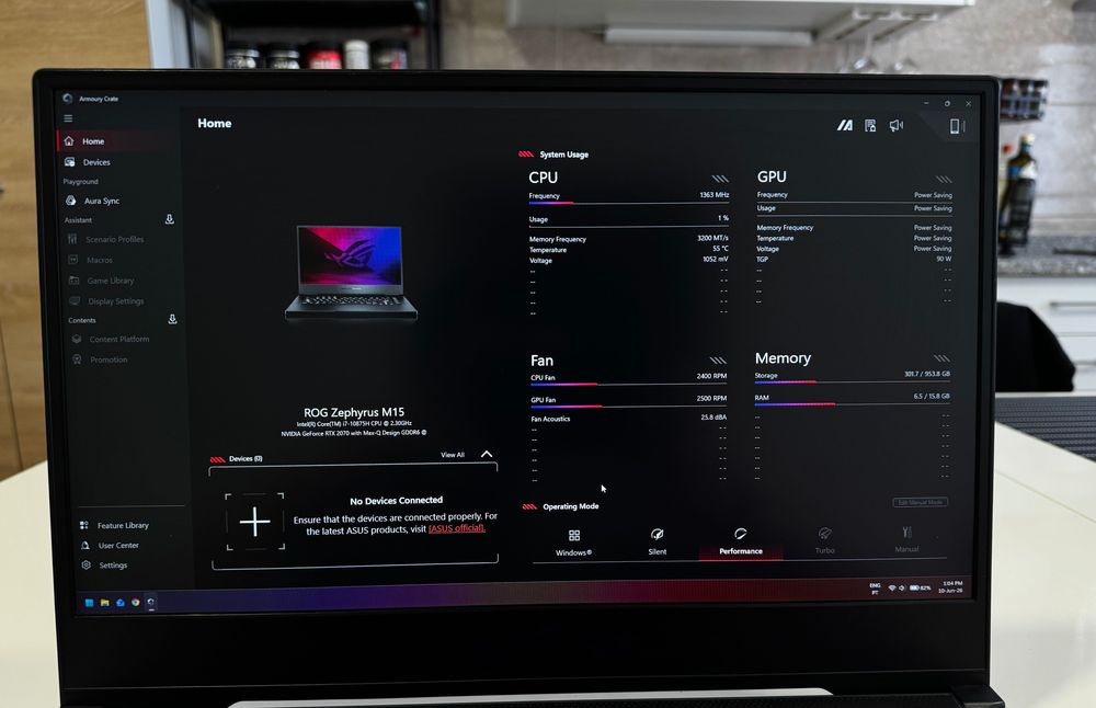 ASUS ROG Zephyrus M15