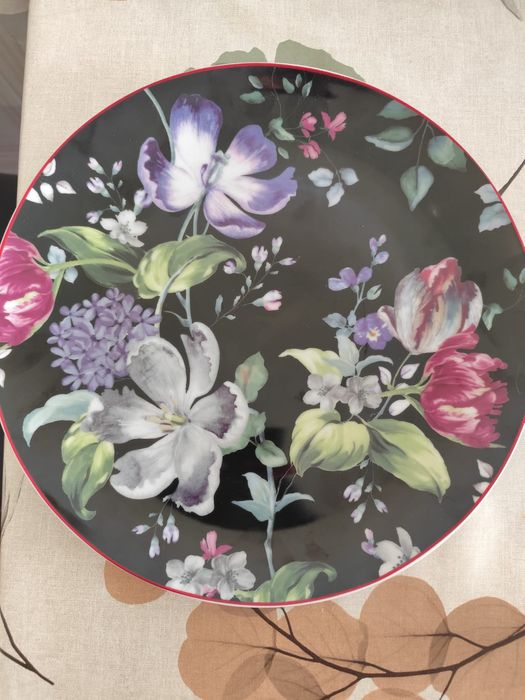 Pratos de porcelana