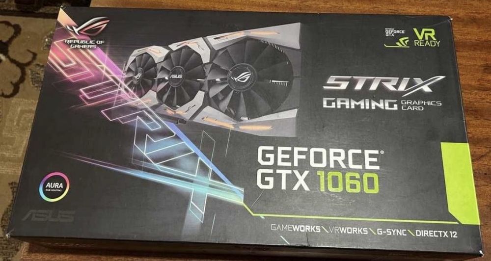Nvidia GeForce GTX 1060 6gb