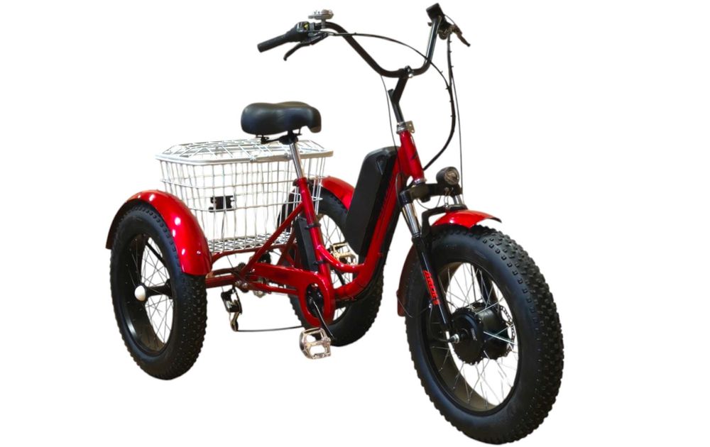 Триколісний Електровелосипед Ardis 1000W, Электровелосипед, фетбайк