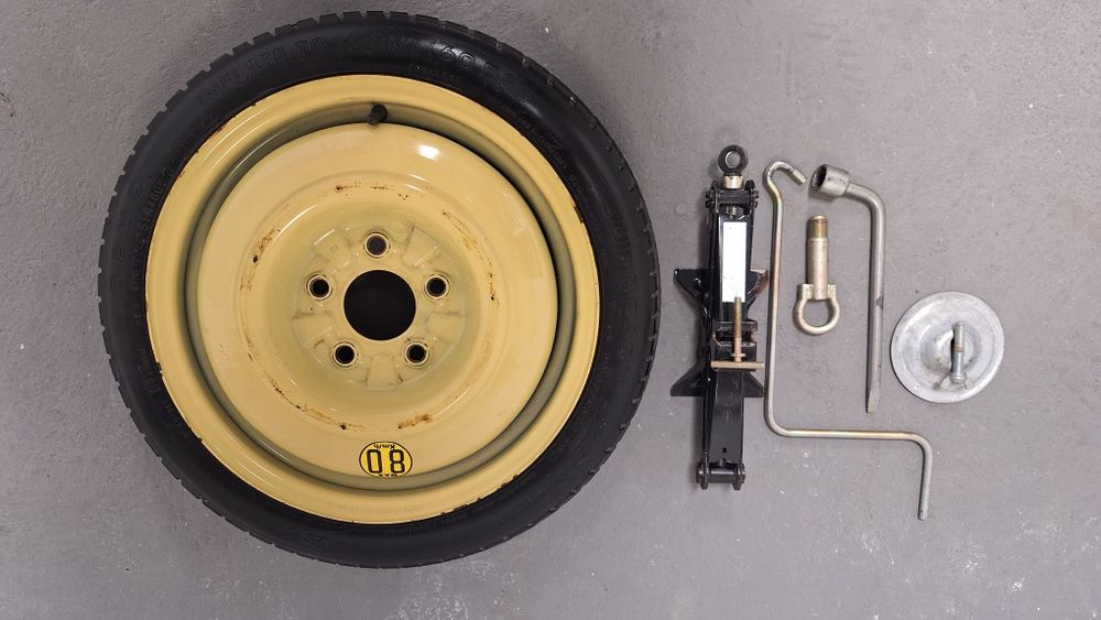 Koło dojazdowe + zestaw