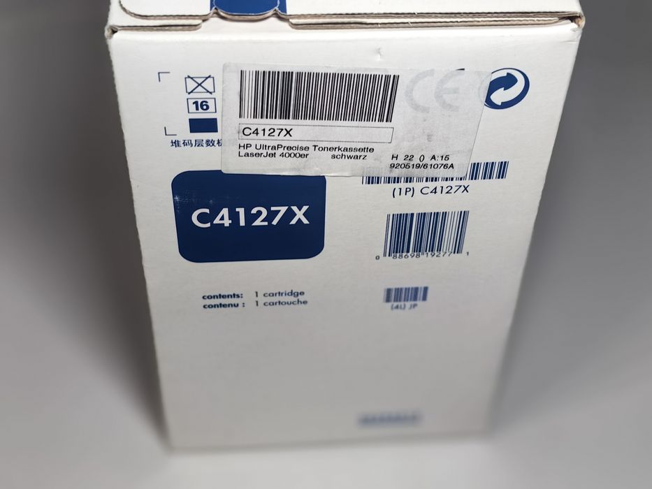 Toner Oryginalny HP 27X (C4127X) nowy DPD