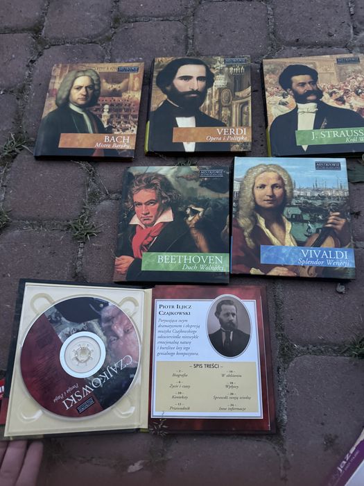 Muzyka klasyczna 6 szt cd