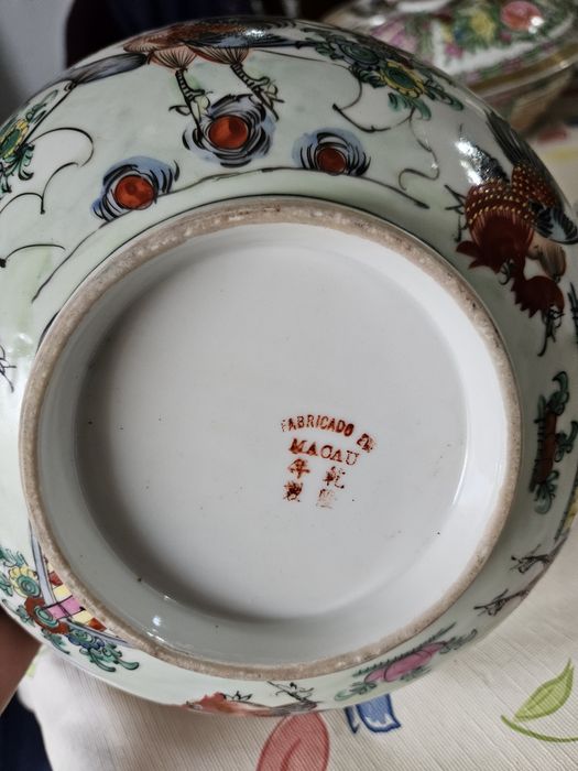 Taça fabricada em Macau