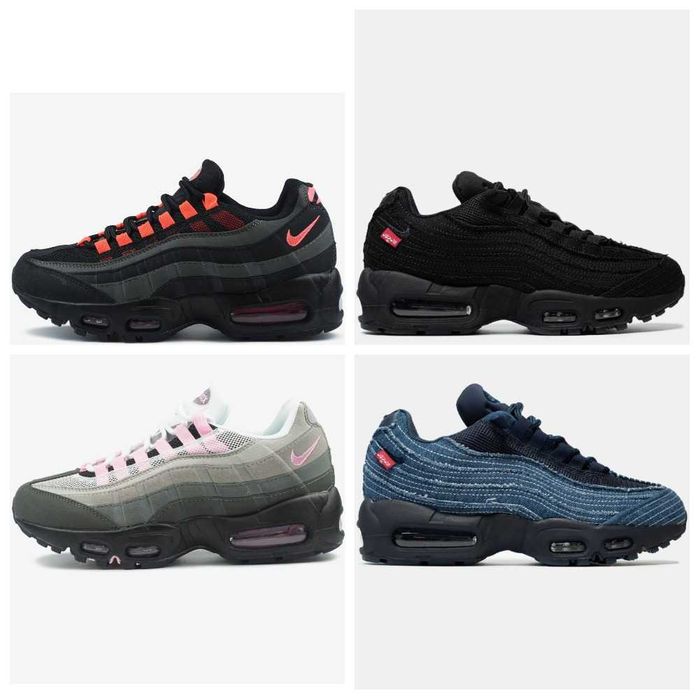 Мужские / женские кроссовки Nike Air Max 95 OG x Levis чоловічі / жіночі кросівки найк аір макс 95 левіс
