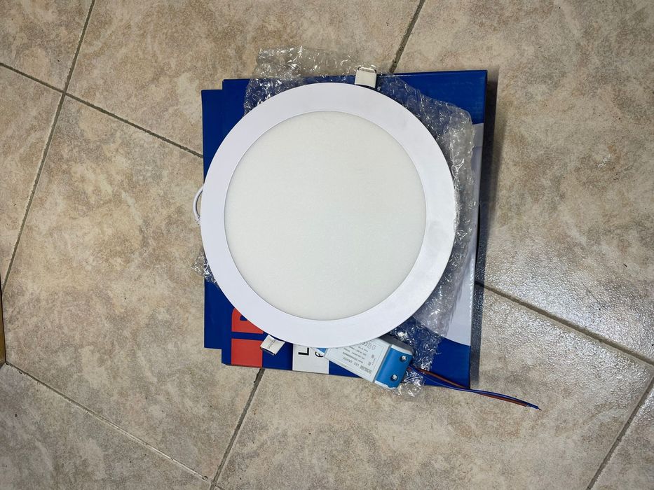 Foco Iluminaçao ROBLAN Led Panel Circular 18w 6500K 1350Lm