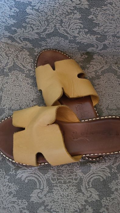 Tamaris шлепки из натуральной кожи