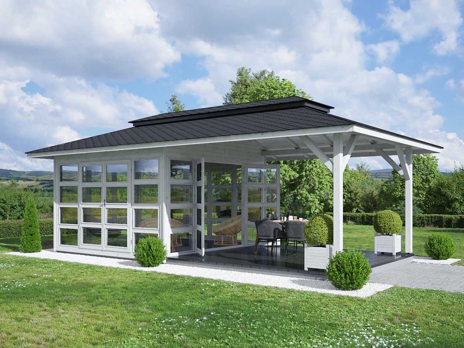 SZKLANA ALTANA 4x4 altana 4x3 domek 3x3 biuro 4x4 altanka 5x5 MDN10B