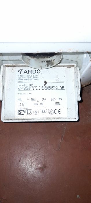 Стиральная машинка "ardo"