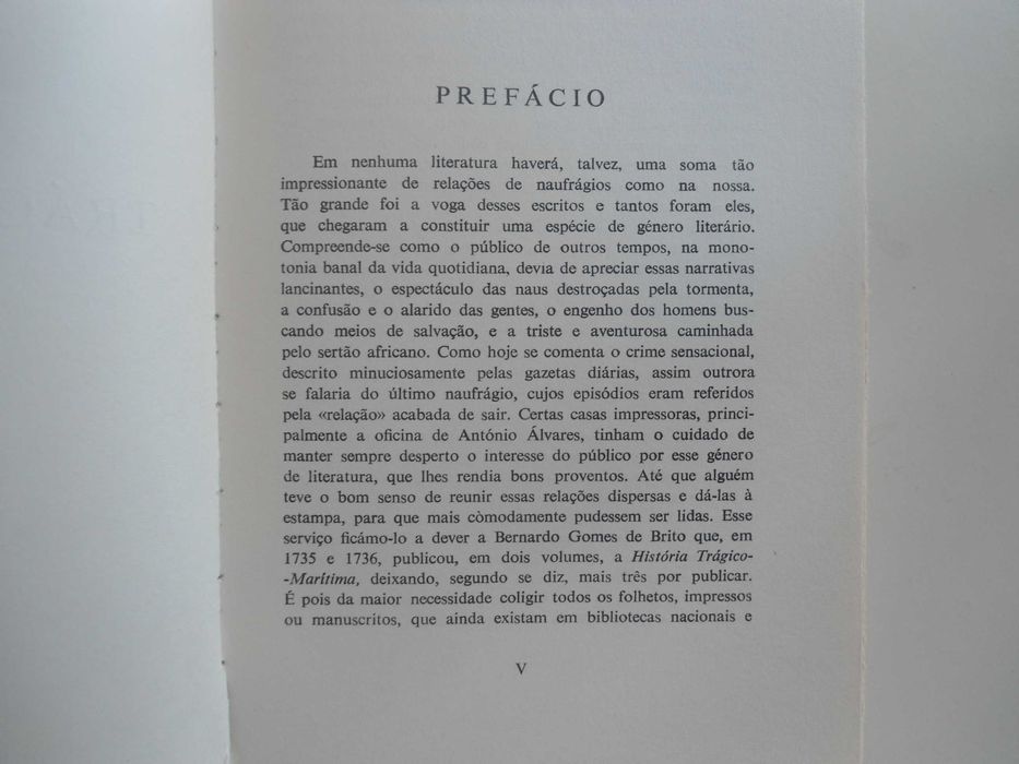 Quadros da História Trágico Marítima por Rodrigues Lapa