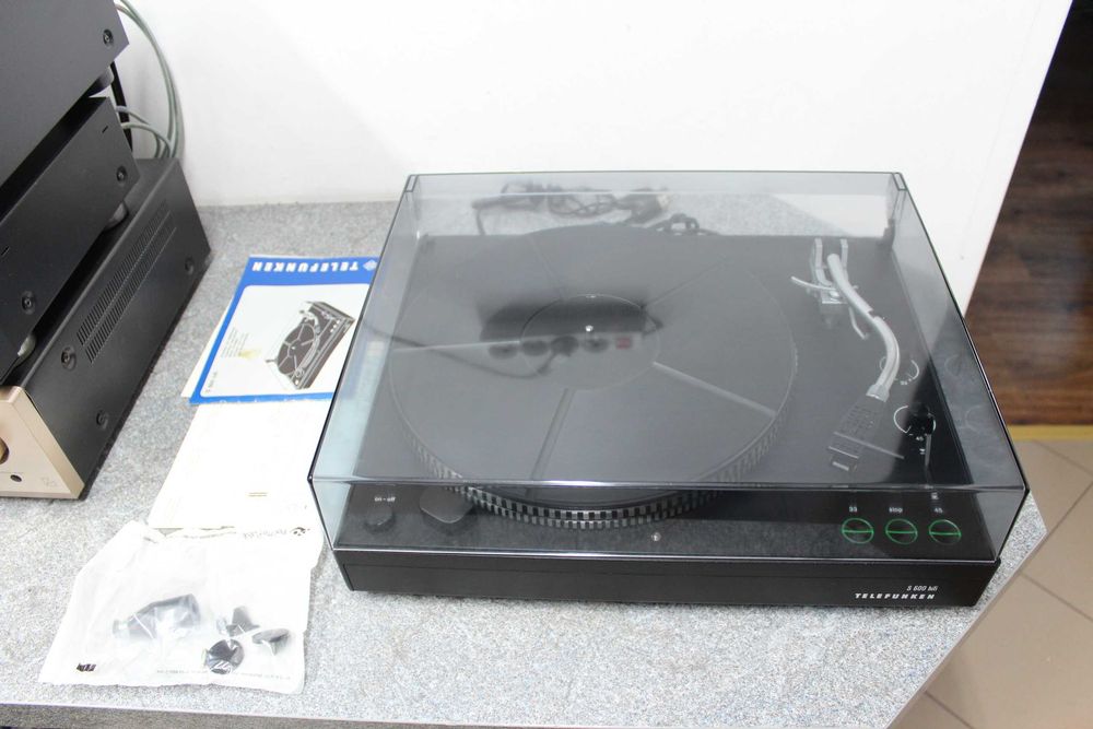 ‼️ Gramofon Telefunken S 600 Shure V 15 III/ Ortofon AS 212 Top Klasyk