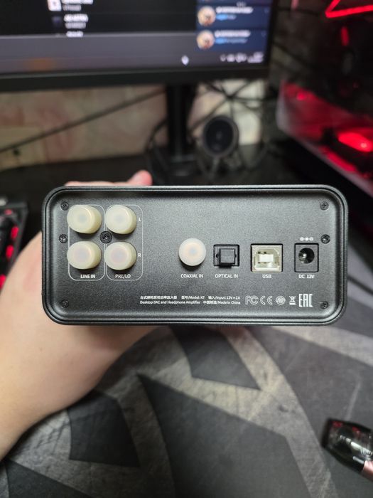 Станціонарний Dac ЦАП з підсилювачем до навушників FiiO K7