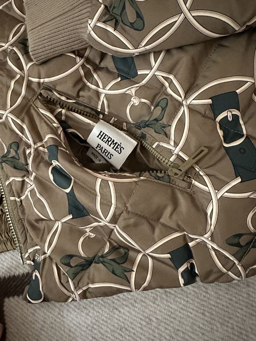 Hermes куртка пуховик