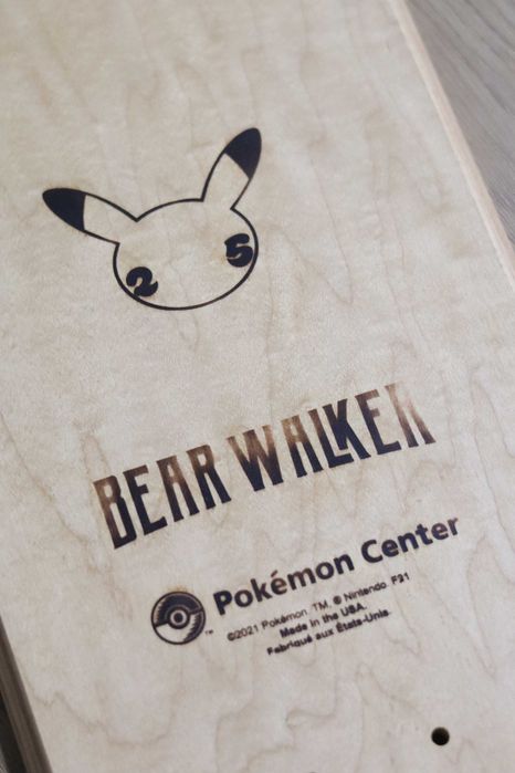 Колекційний скейтборд Pokémon Center Bear Walker: Piplup Повний набір