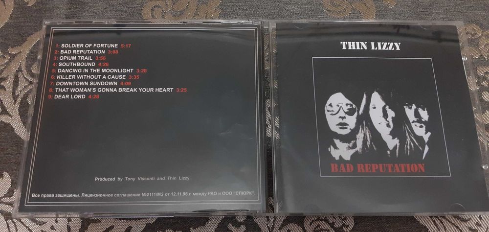 Thin Lizzy "Bad Reputation" CD