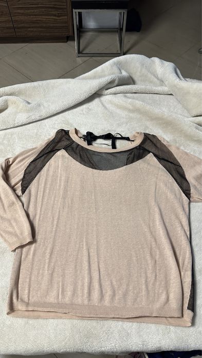 Sweterek bluzka dzianinowa sweter Zara