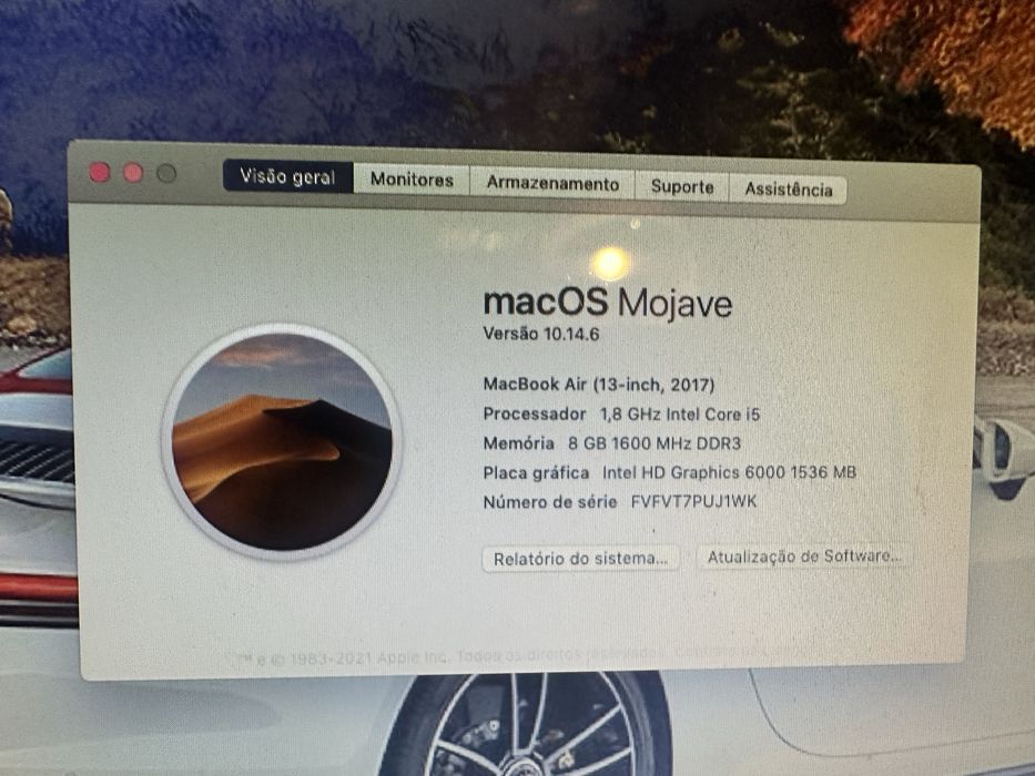 Apple macbook air 2017