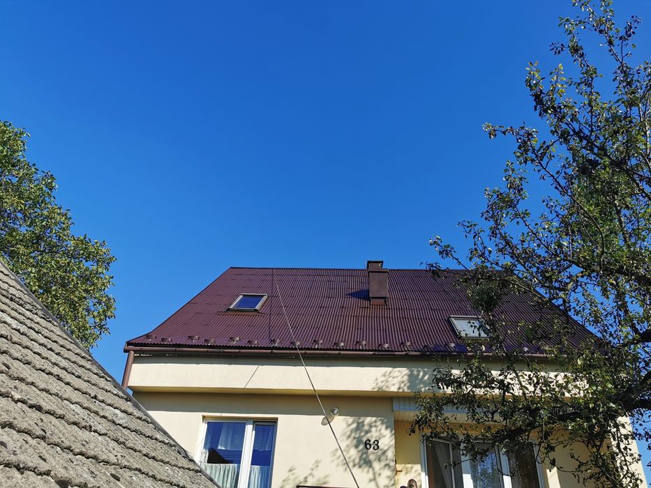 Malowanie dachów, malowanie dachu, malowanie dachówki.