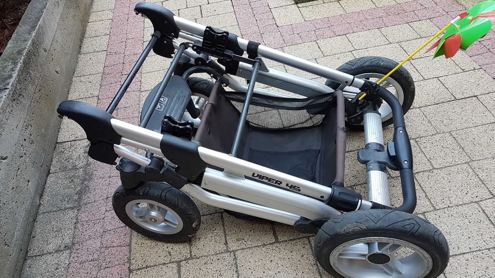 Wózek ABC Design 2 w 1 Viper 4s + fotelik Cybex + moskitiera