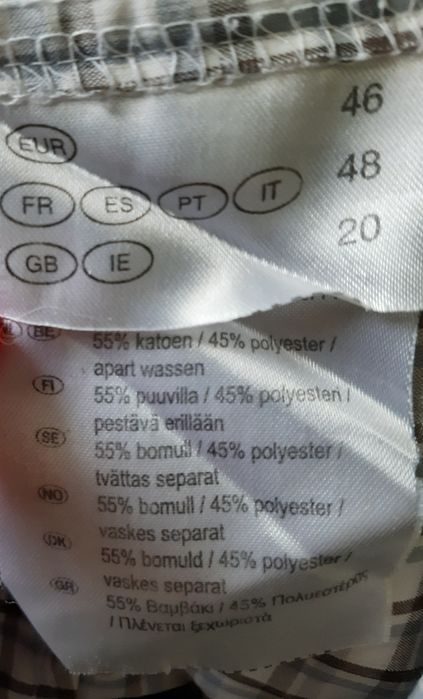 Koszula damska w kratę, Outdoor Discovery, rozm. 46