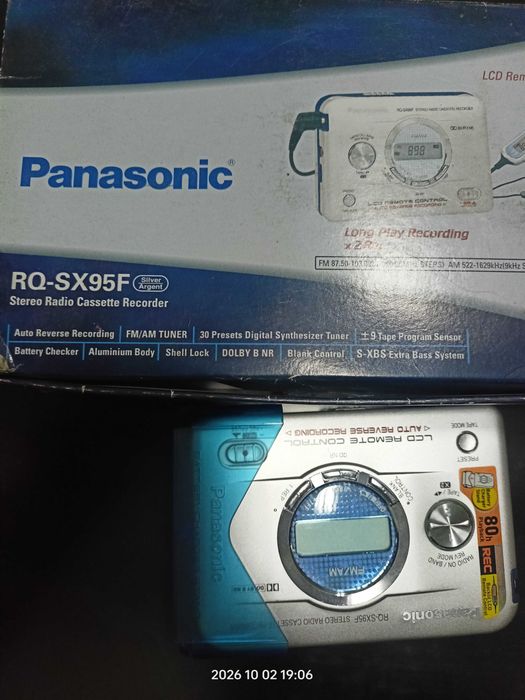 касетний плеєр з радіо Panasonic RQ-SX95F
