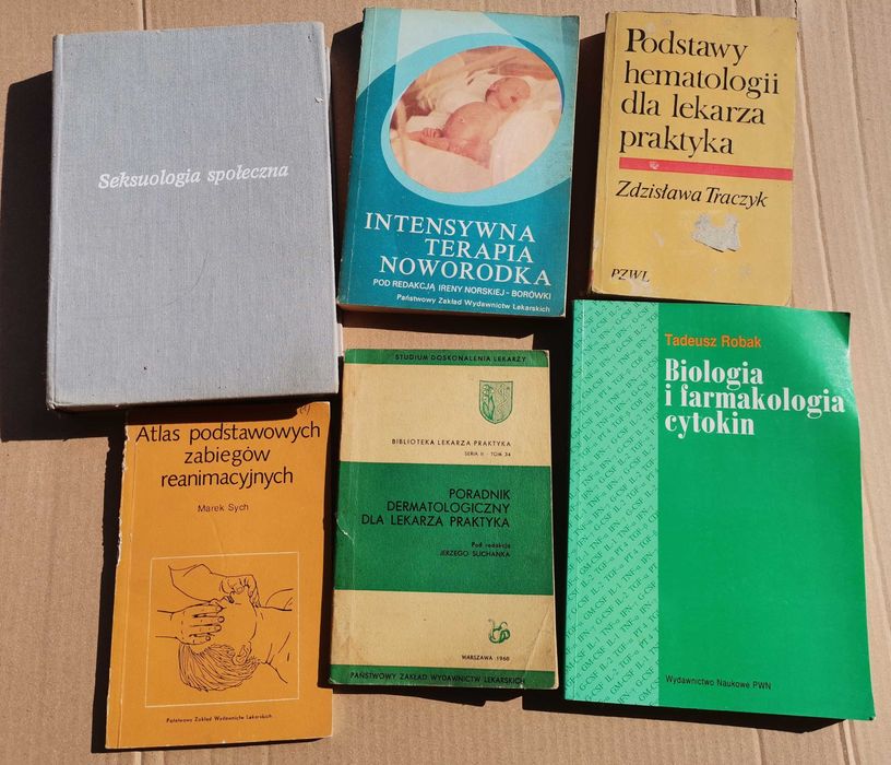 Medyczne Książki- duża ilość