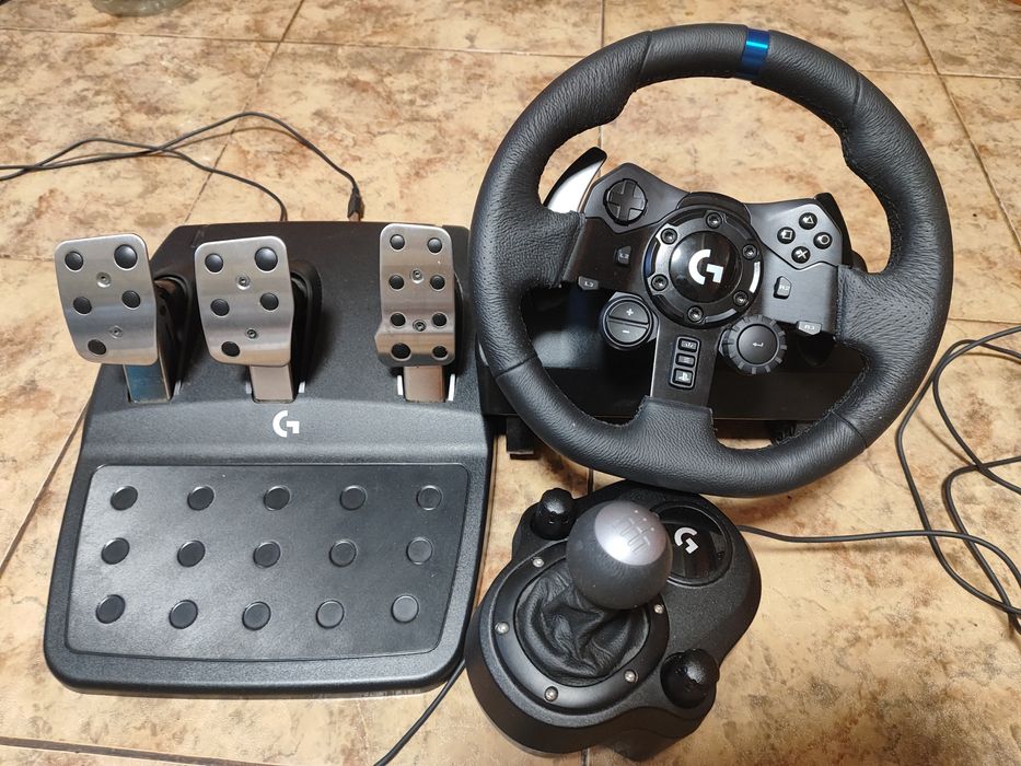 Руль Logitech g923 з коробкою передач