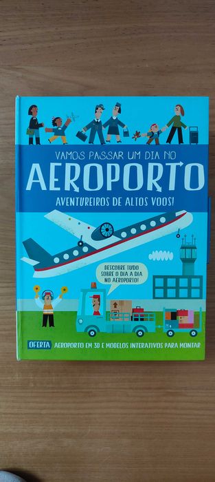 Jogo / puzzle Aeroporto e aviões para montar em cartão