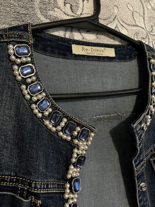 Піджак джинсовий