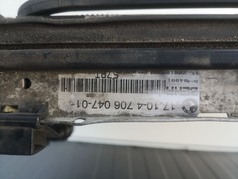 Komplet chłodnic BMW x5 e53 3.0d 184KM M57 woda klima