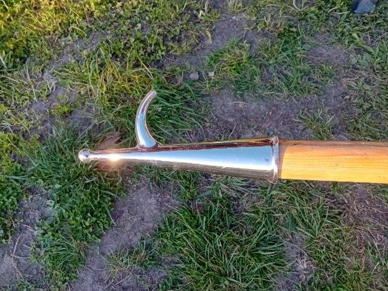 Solidny bosak do łodzi, stal nierdzewna